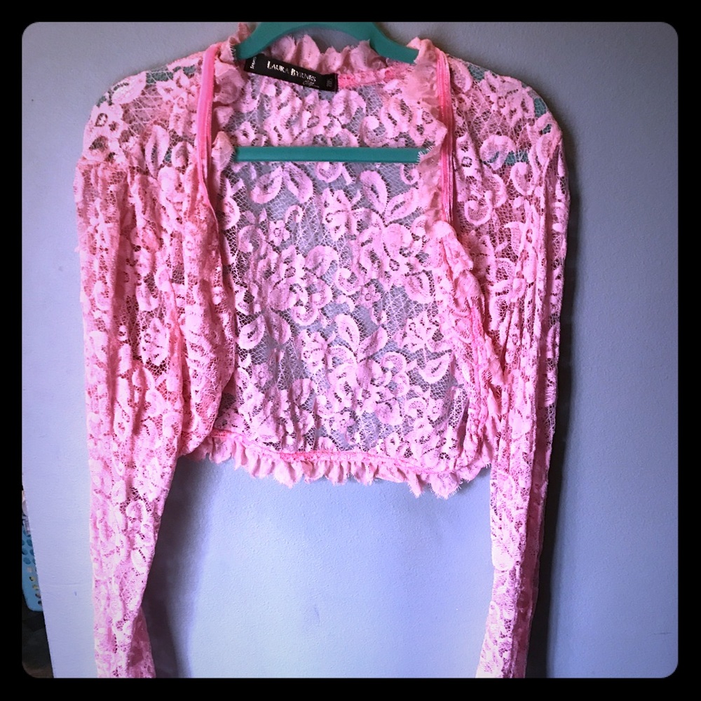 Pink Shrug